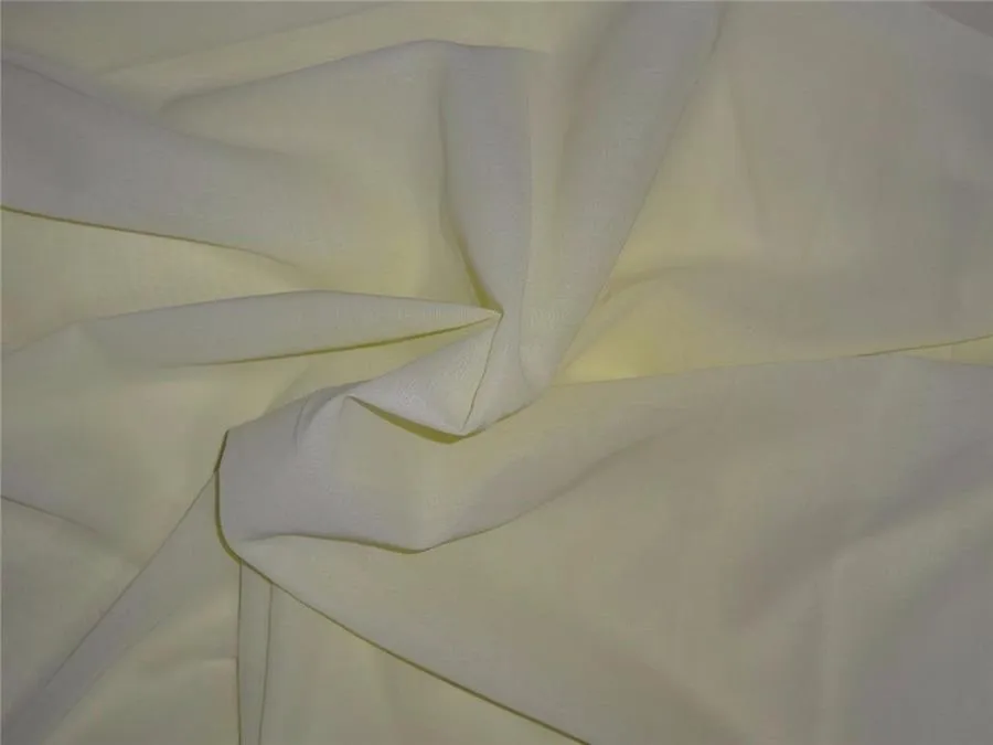 100% cotton rubia voile pastel yellow color 44" wide B2#107[4]