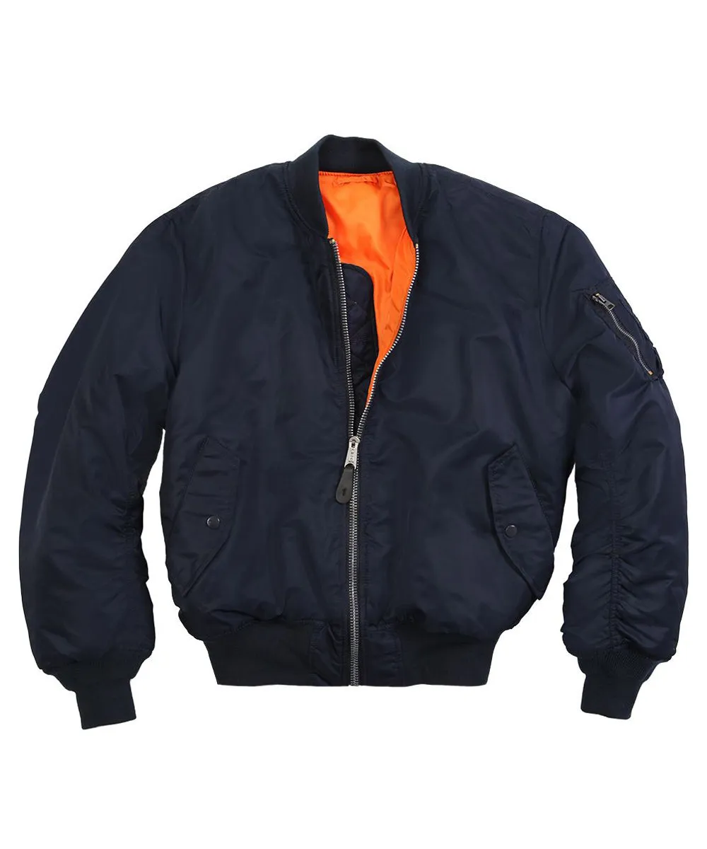 Alpha Industries MA-1 Flight Jacket - Replica Blue