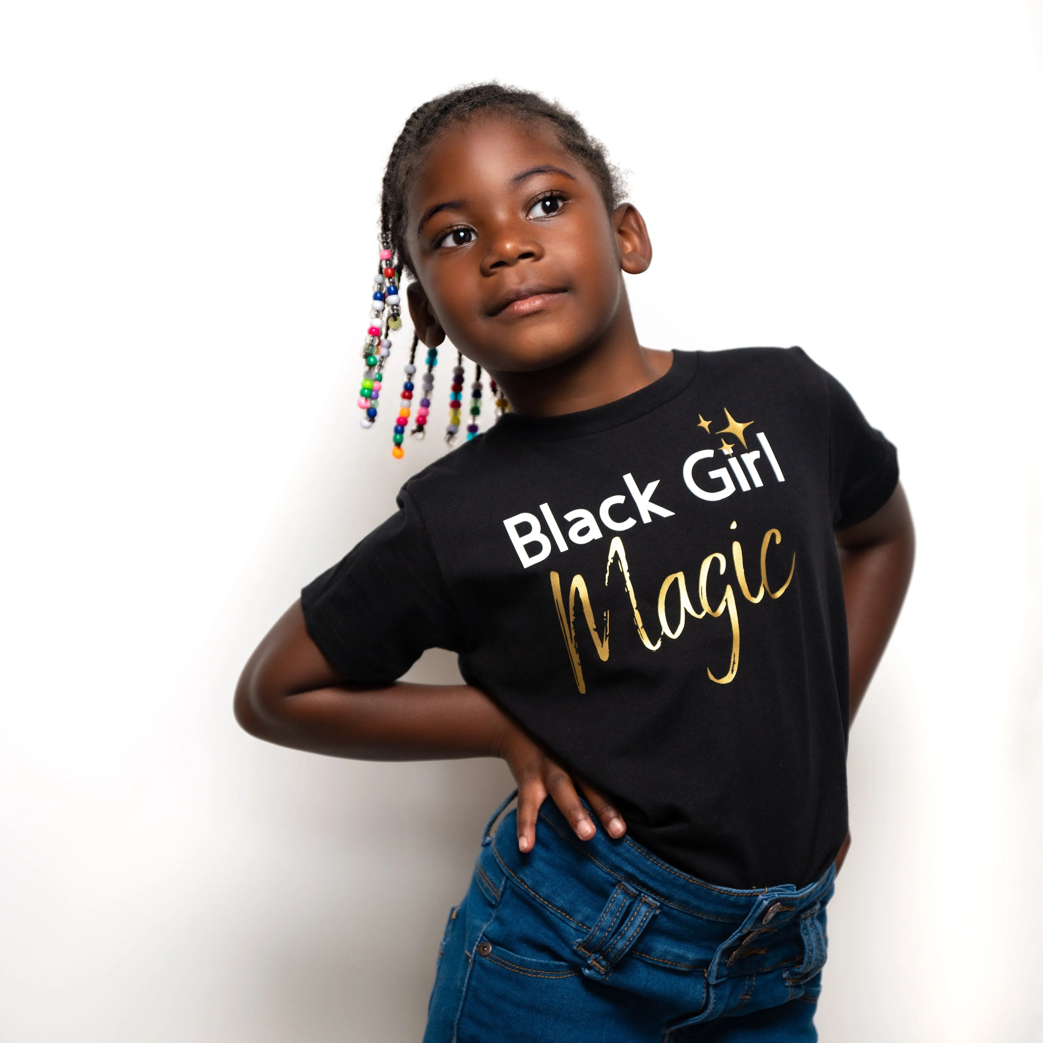 Black Girl Magic Tees- Kids