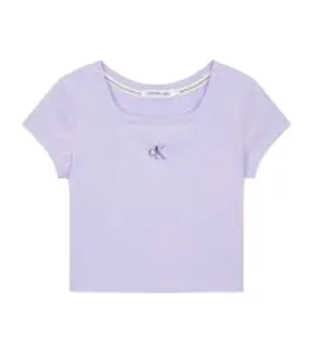 Cooling Logo Baby Tee Pastel Lilac