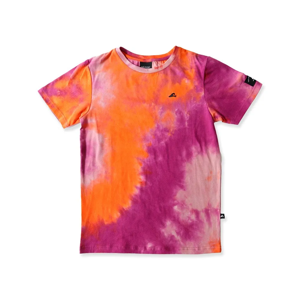 DYE SS TEE - Pink Dye