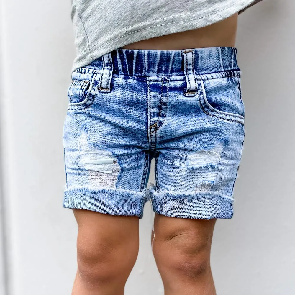 GH Light Denim Shorts