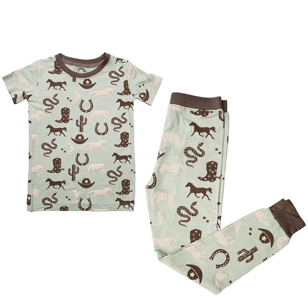 Giddy Up! Bamboo PJ Set