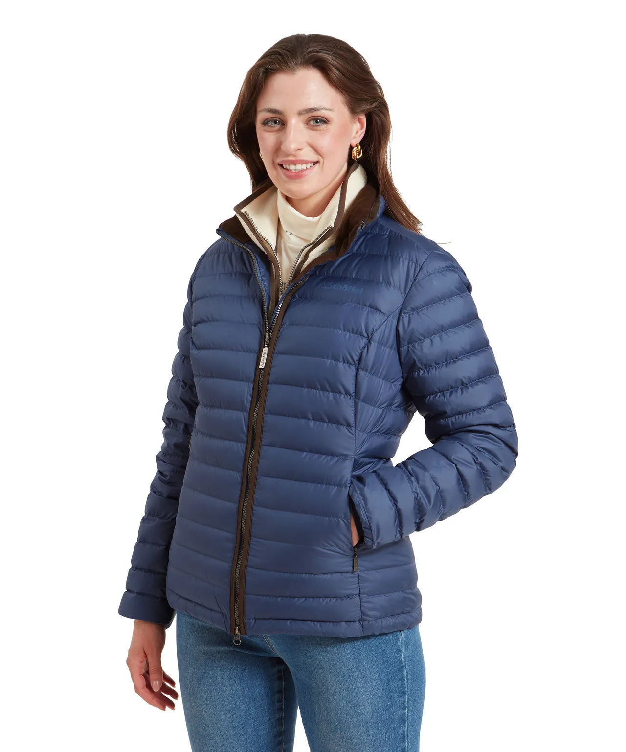 Hambleton Down Jacket Stone Blue