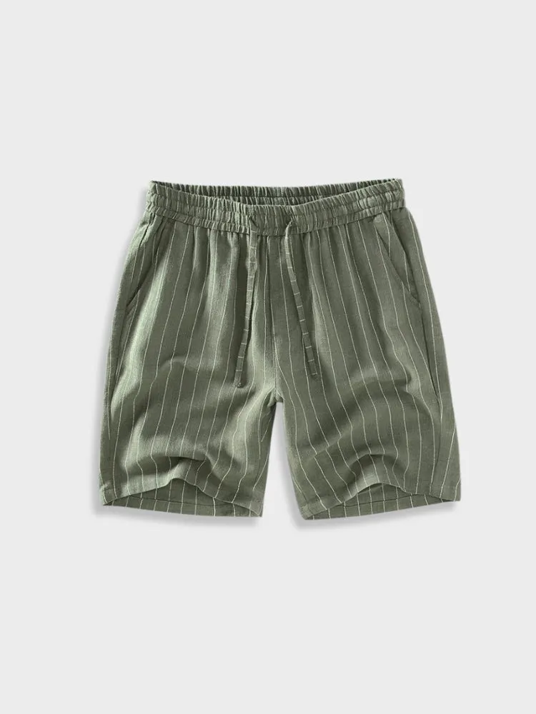 Light Striped Decarba Shorts