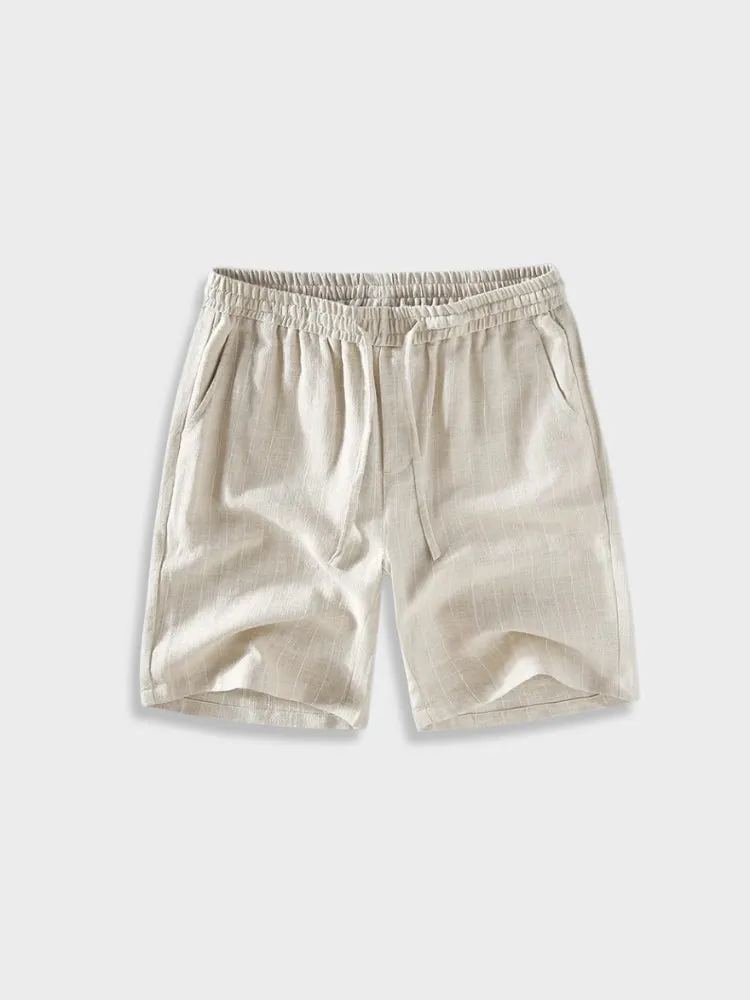 Light Striped Decarba Shorts