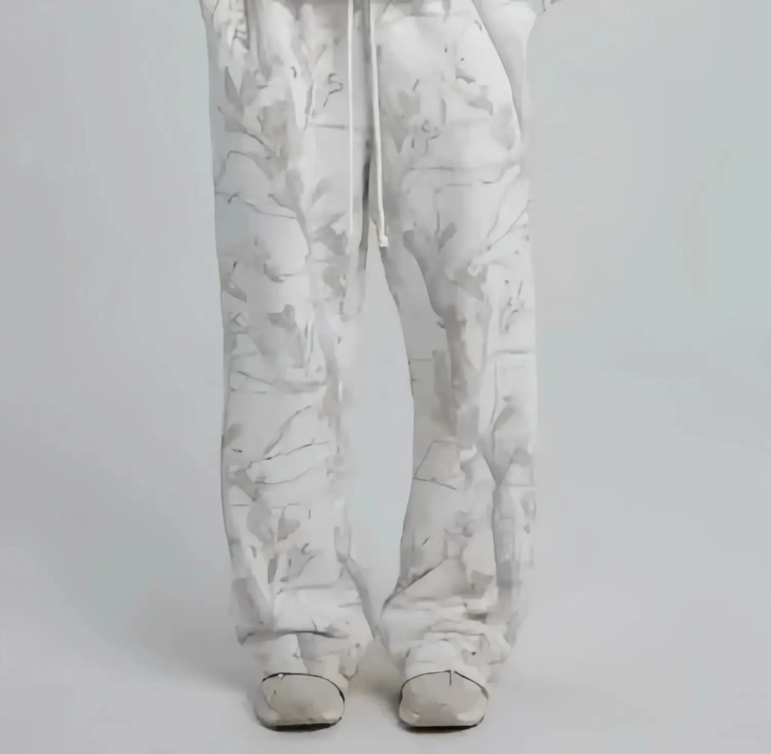 Marble Print Oversized Loungewear Set