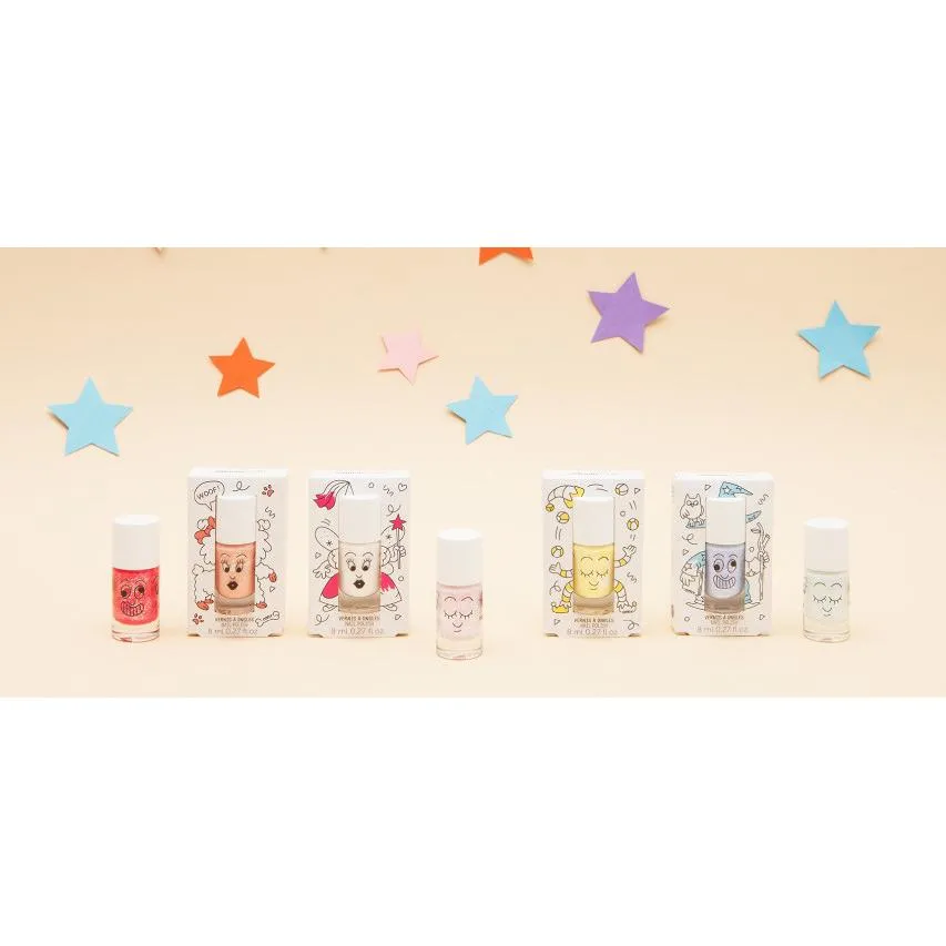 Nailmatic Kids Water-Based Nail Polish - Sissi - Pink Big Glitters