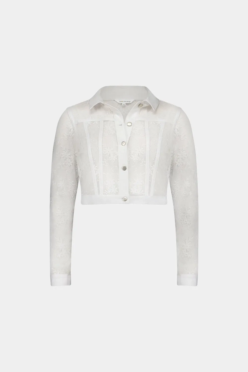 Sally-Ann Lace Jacket White