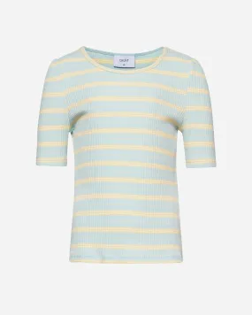 Teen Jonet Stripe Tee - Light Blue