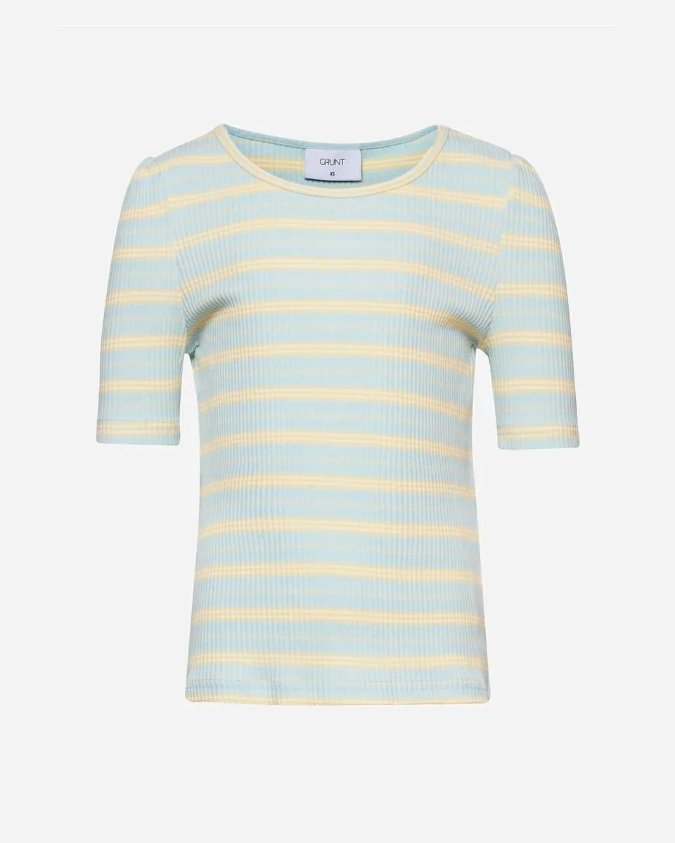 Teen Jonet Stripe Tee - Light Blue