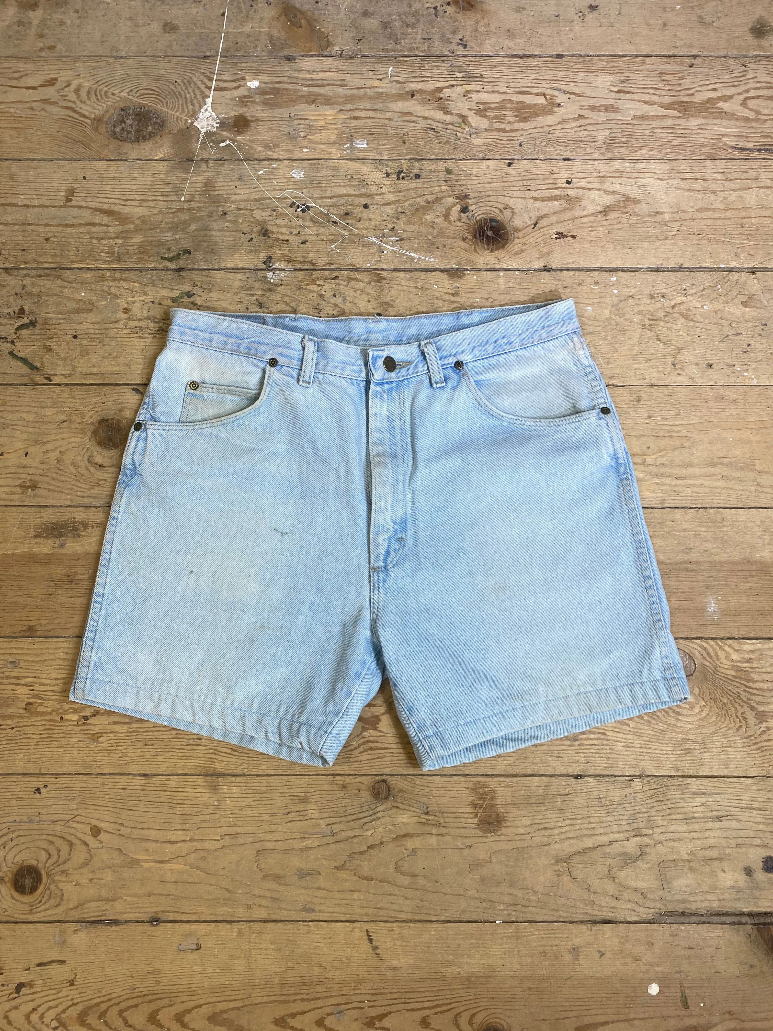 Vintage Light Wash Denim Shorts by Wrangler