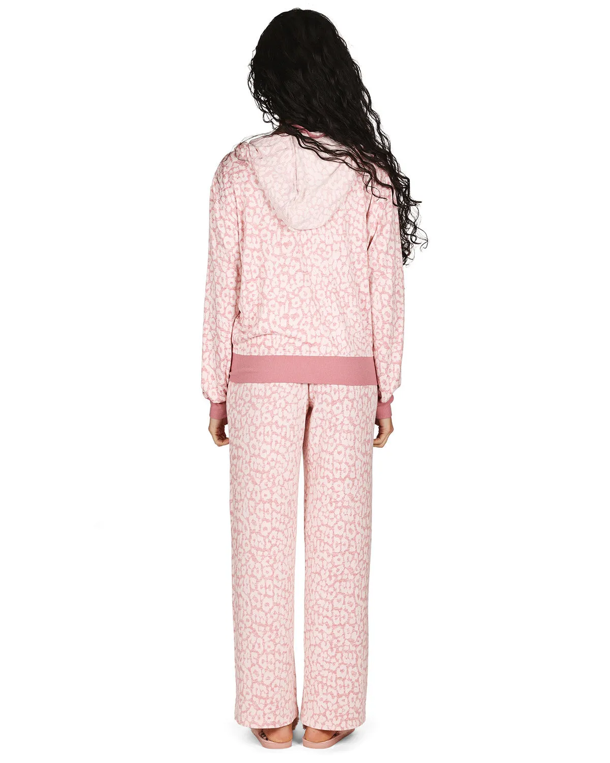 Women's Soft and Cozy Allover Leopard Print Lounge Pants